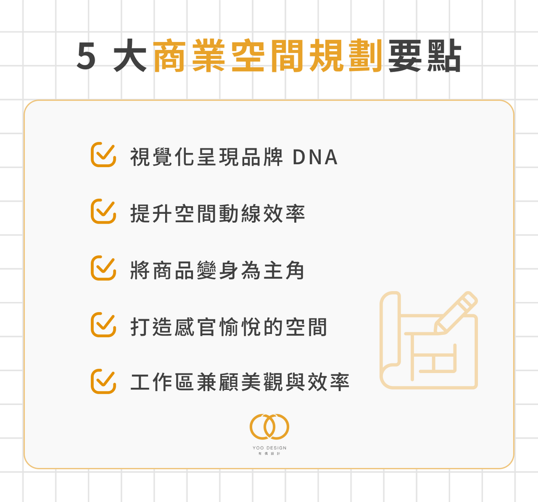 5 大商業空間規劃要點