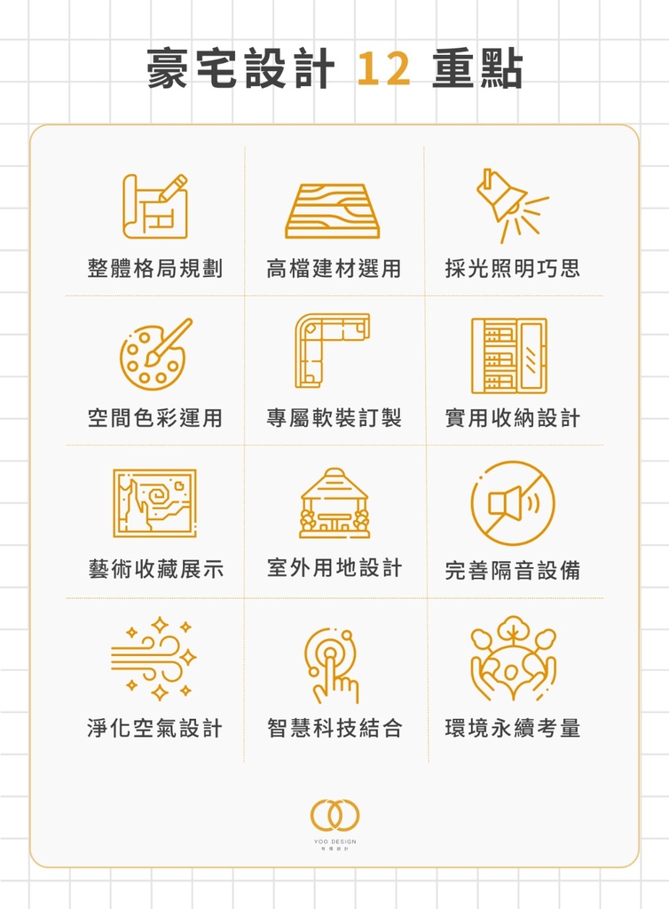 豪宅設計 12 重點